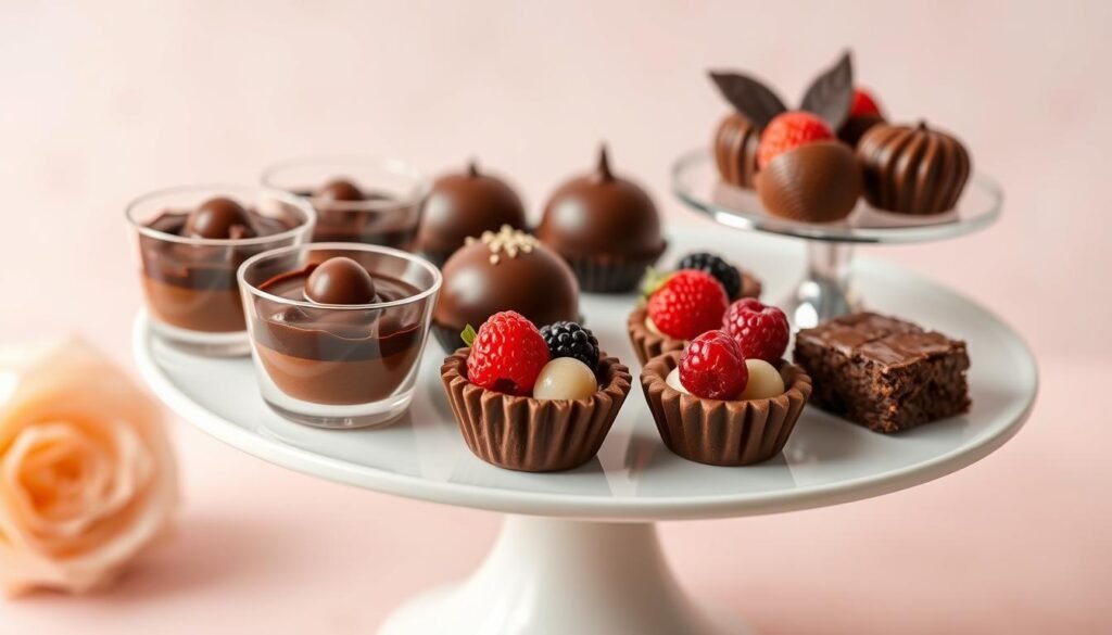 mini chocolate desserts